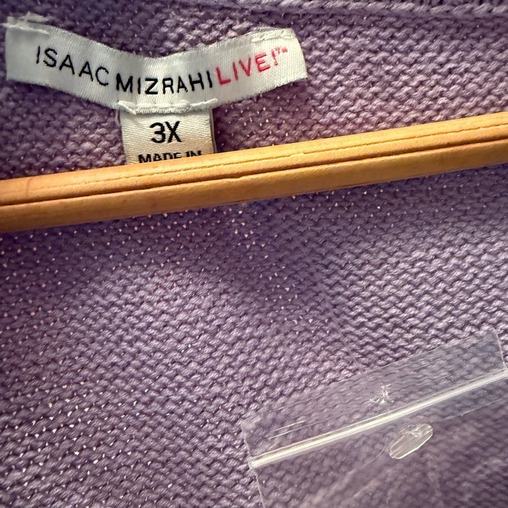 New Isaac Mizrahi Live Beaded Cardigan - Picture 8 of 10